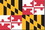 Custom Nylon Maryland State Indoor/ Outdoor Flag (3'x5'), Price/piece