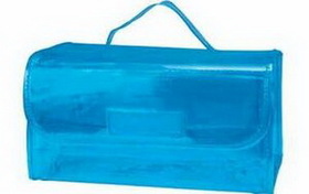 Custom Transparent Multiple Compartment Roll-up Bag (Large Size)
