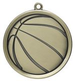 Custom Mega Basketball Medal Award, 2.25