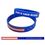 Custom American Flag Silicone Wristband / Bracelet, 8" L x 1/2" W, Price/piece