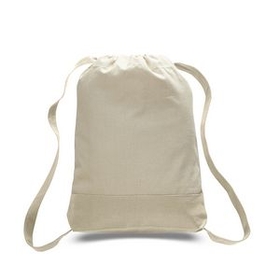 Custom Canvas Sports Backpack, 14" W x 18" H x 2" D