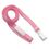 Custom 3/8" Pink Awareness Lanyard - Break-Away, Price/piece