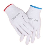 Custom Screen Printed Labor Cotton Gloves, 8 5/8