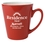 Custom 12 Oz., Small Cafe' Mug (White In/Red Out), Price/piece