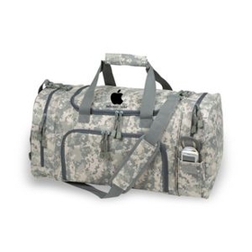 Custom Digital Camo. Duffle Bag, Travel Bag, Gym Bag, Carry on Luggage Bag, Weekender Bag, Sports bag, 21" L x 11.25" W x 10" H