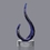 Custom Royal Blaze Hand Blown Art Glass Award (14 1/2"), Price/piece