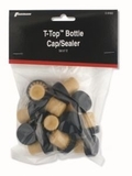 Blank 12 Piece T-Top Bottle Stoppers Set On A Card, 1 1/15