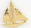 Custom Sailboat Stock Cast Pin, Price/piece