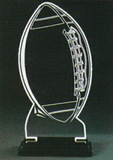 Custom 386-AP0FBALMBBZ  - Football Champions Award-Clear Acrylic