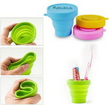 Custom Collapsible Silicone Cups, 1 12/16