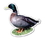 Custom Mallard Duck Magnet (7.1-9 Sq. In. & 30mm Thick), Price/piece