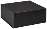 Custom Black Magnetic Closure Gift Box - 10x10x4.5, 10