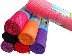 Custom Yoga Mat 68 x 24 Soft PVC Foam 4mm thickness, 68" L x 24" W x 4mm H
