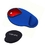 Custom EVA Mouse Pad with Wrist Rest, 9" L x 7" W x 4/5" H, Price/piece