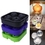 Custom Silicone 4 Ice Ball Mold Tray, 4 7/10" L x 4.7" W x 2" H, Price/piece