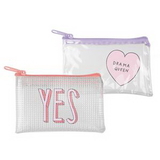 Custom Continued Penny Pouch (Clear + Grid Vinyl), 5