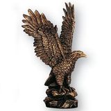 Blank Antique Brass Resin Eagle Figure (8 1/2