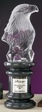 Custom Crystal American Pride Eagle Award (9