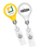 Custom Retract-A-Badge Light Bulb Badge Holder, Price/piece