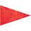 Custom Fluorescent Red Vinyl Bike Pennant Flag Only w/ Pole Sleeve, Price/piece
