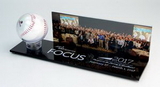 Custom Executive series Photo Sports ball display, 13
