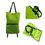 Custom Folding Shopping Bag With Wheels, 21 5/8" L x 11" W x 7 1/16" H, Price/piece