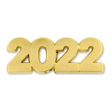 Blank 2022 Year Lapel Pin, 1 1/8