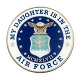 Blank Military - U.S. Air Force Daughter Pin, 1