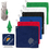 Custom 300 Gsm Microfiber Golf Towel With Metal Grommet And Clip, 12" W X 12" H, Price/piece