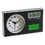 Custom Analog Alarm Clock w/Secondary Digital Display, 3 1/2" W x 6" H x 1 1/2" D, Price/piece
