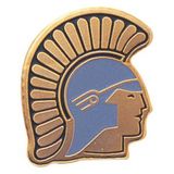 Blank Trojan Mascot EM Series Pin