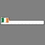 12" Ruler W/ Full Color Flag of Ireland, Price/piece
