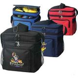 Custom Camper's Lunch Cooler Bag Has 2 Sperate Compartments