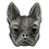 Blank Boston Terrier Dog Pin, 1 1/8" H x 7/8" W, Price/piece