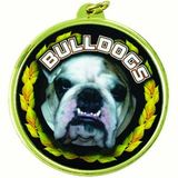 Custom TM Medal Series w/ Bulldogs Scholastic Mascot Mylar Insert