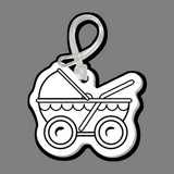 Custom Baby Carriage (Right) Bag Tag