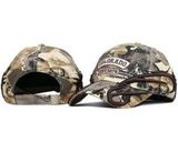 Custom Fahrenheit Structured Mid-Profile Camouflage Cap w/ 3D Embroidered Branches