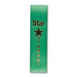 Custom Stock Recognition Ribbons (Star Student) Lapel, 2