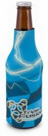 Custom Eco Bottle Coolie Bottle Cover - 3 5/8"x7" (4 Color Process)
