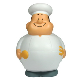 Custom Chef Bert Squeezies Stress Reliever