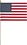 Custom Lightweight Cotton U.S. Mounted Flag w/ Wood Staff (8"x12"), Price/piece
