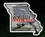 Custom 3.1-5 Sq. In. (B) Magnet - State of Missouri, 30mm Thick, Price/piece