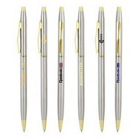 Custom Original Metal Series Ballpoint Pen, 5.2" L x 0.28" W