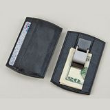 Custom Black Money Clip/Card Holder, 2.75