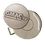 Custom Imc Economy Hat Clips Pearl Nickel W/ 3/4" Enamel Ballmarker, Price/piece