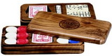 Custom Wood Poker Game Box