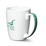 Custom Cheshire Mug - 11oz White/Green