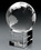 Custom Crystal Globe Award (2 3/8"x3 1/2"x2 3/8"), Price/piece