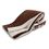 Blank Micro Mink Sherpa Blanket - Chocolate, 50" W X 60" L, Price/piece