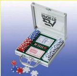 Custom 100 Piece Casino Style Poker Set (Screened)